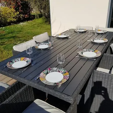 9 Pers 160 M² +Jardin- 10Mn Nantes -30Mn Mer Bouguenais Exterior photo